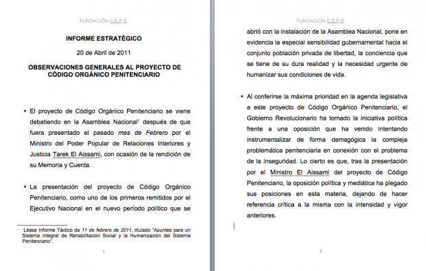 Informe-CEPS-Sistema-penitenciario Pablo Iglesias